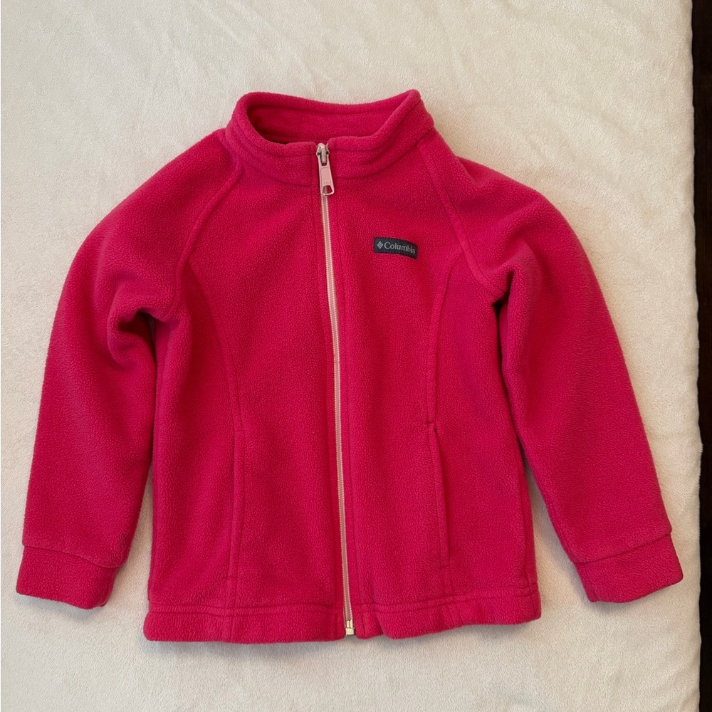 Columbia Vibrant Pink Fleece Jacket